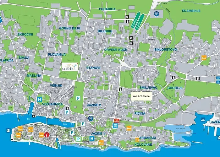 公寓 & Marinka 扎达尔